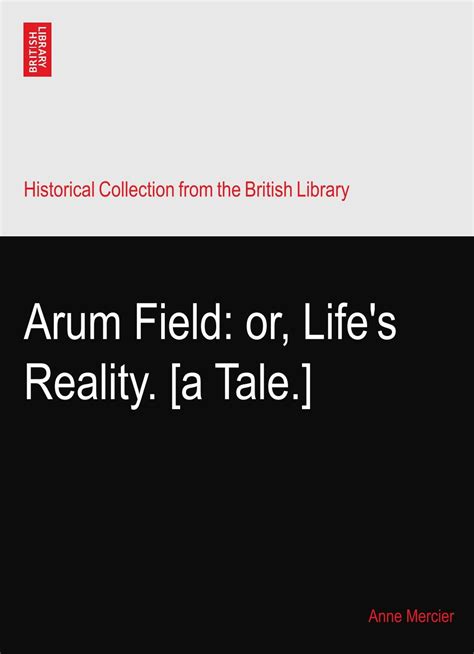 Arum Field or Life s Reality A tale Epub