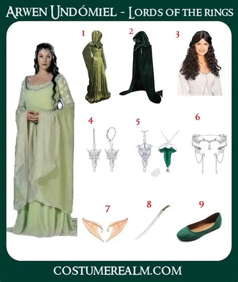 Arwen's Enchanting Embodiment: A Comprehensive Guide to Timeless Costumes