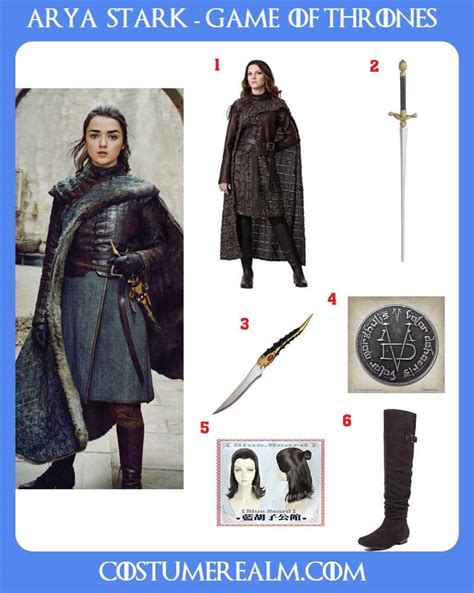 Arya Stark Costume: A Guide to Dressing Like the Legendary Warrior