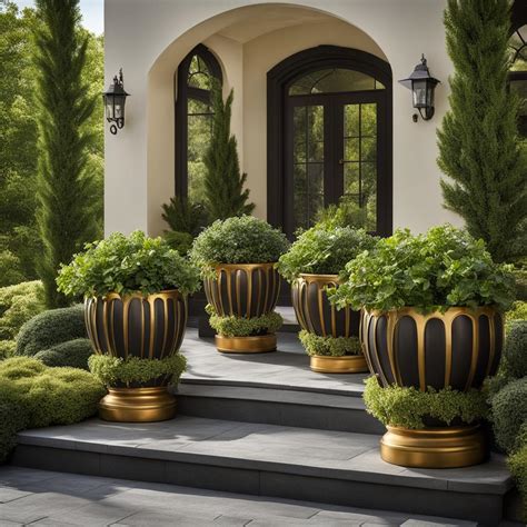 As Statement Planters: