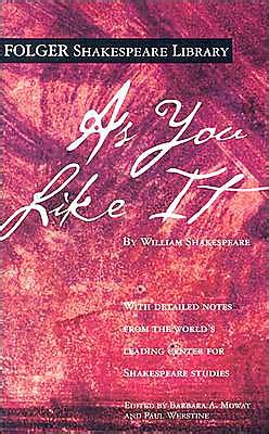 As You Like It Folger Ed New Folger Library Shakespeare PDF