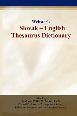 As You Like It Webster s Slovak Thesaurus Edition Kindle Editon