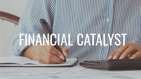 As a catalyst for financial planning: