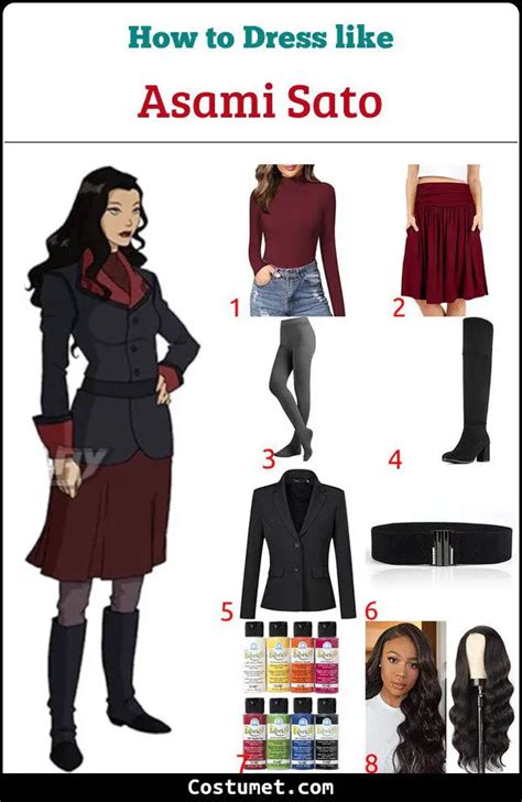 Asami Costume: A Comprehensive Guide to Create Your Own