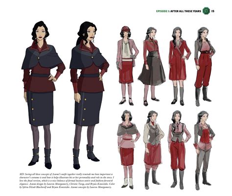 Asami Sato Outfits: A Fashion Journey through The Legend of Korra