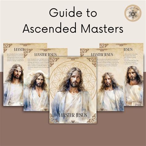 Ascended Masters and Spiritual Guidance: