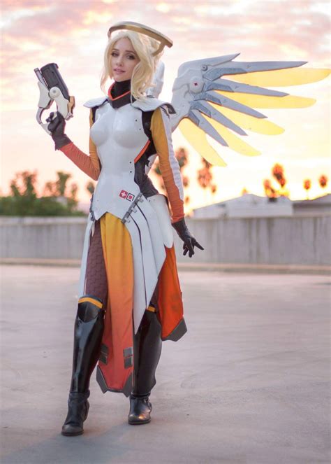 Ascending to the Skies: Unveiling the Essence of Mercy's Overwatch Costume