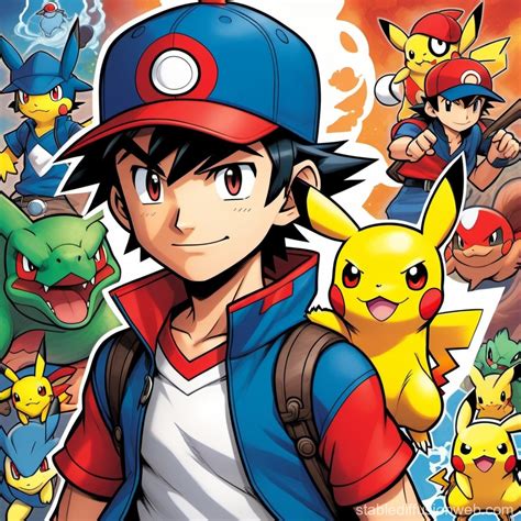 Ash Ketchum: A Visual Journey Through the Timeless Pokémon Master's Saga