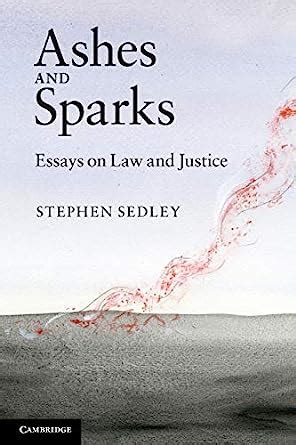 Ashes and Sparks Essays on Law and Justice Epub