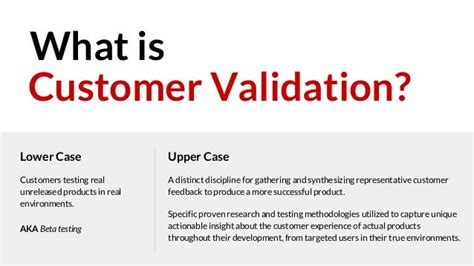 Ask Questions That Validate Customers' Point of View: