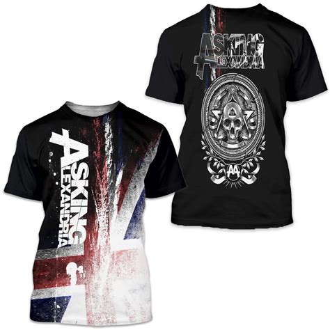 Asking Alexandria T-Shirt: A Comprehensive Guide for Fans and Fashionistas