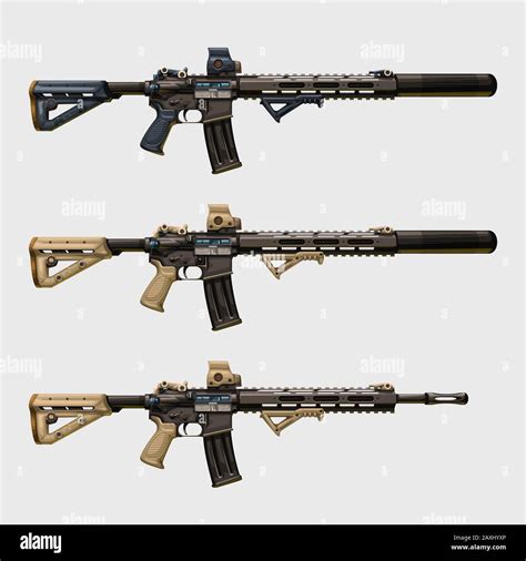 Assault Rifles: