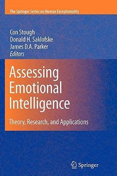 Assessing Emotional Intelligence Theory, Research, and Applications Kindle Editon