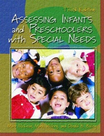 Assessing Infants and Preschoolers with Special Needs 3rd Edition PDF