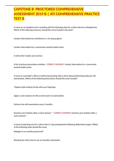 Assessing Your Readiness: A Comprehensive Practice Test for Unit 1