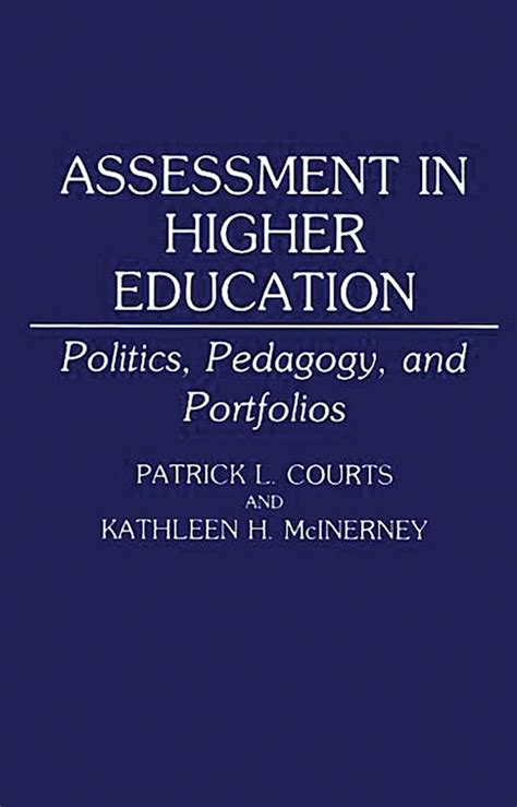 Assessment in Higher Education Politics Epub