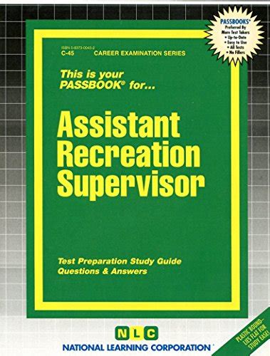 Assistant Recreation SupervisorPassbooks PDF