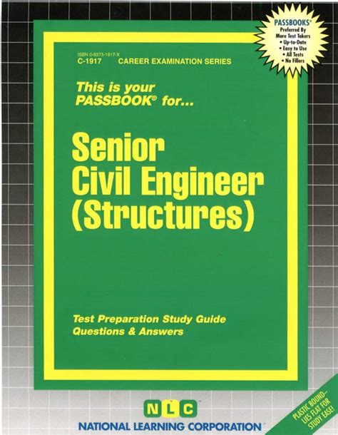 Associate Civil Engineer StructuresPassbooks Career Examination Series C-1911 Reader