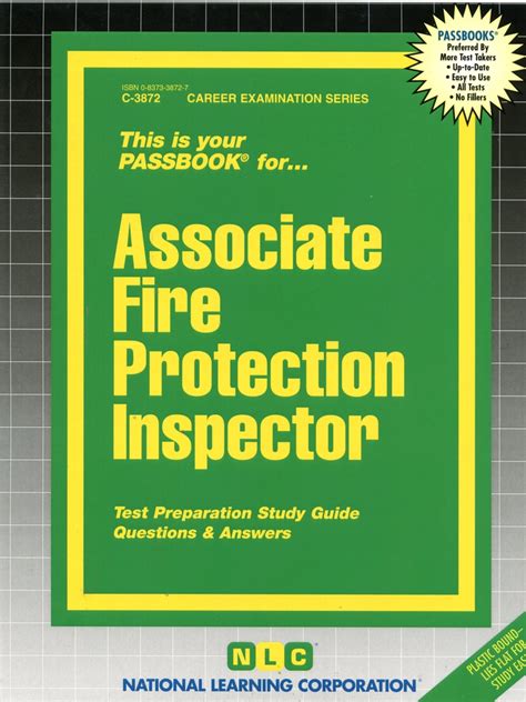 Associate Fire Protection InspectorPassbooks PDF