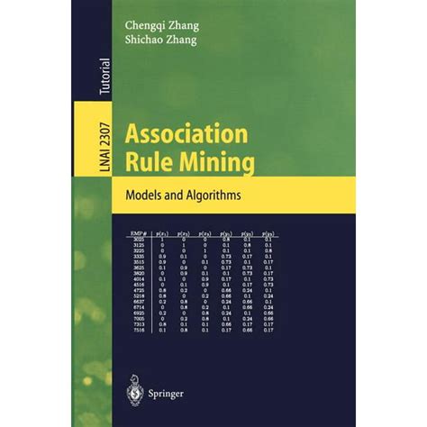 Association Rule Mining Models and Algorithms 1st Edition Kindle Editon