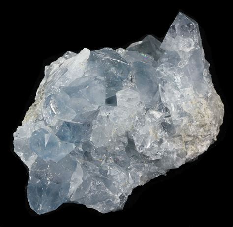 Assuming all celestite is blue: