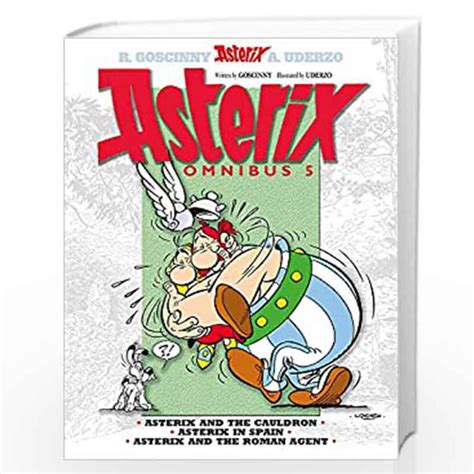 Asterix Omnibus 5 Asterix and the Cauldron #13, Asterix in Spain #14, and Asterix and the Roman Agen Doc
