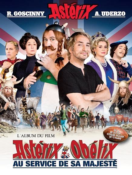 Asterix au service de Sa Majeste Album du film Doc