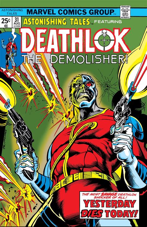 Astonishing Tales Featuring Deathlok the Demolisher 31 Marvel Comic 1975 YESTERDAY DIES TODAY VOL 1 Epub