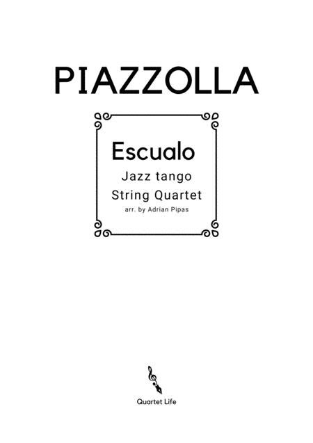 Astor Piazzolla Ã¢â‚¬â€œ Escualo Ã¢â‚¬â€œ Quintet version Violin Sheets pdf Reader
