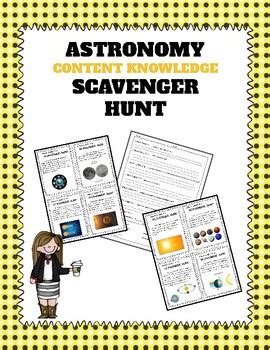 Astronomy Scavenger Hunt Answers The Science Queen Epub