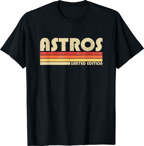 Astros Retro T-Shirt: Relive the Glory Days