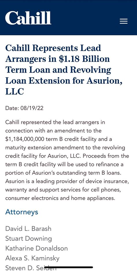 Asurion Loan: The Only Guide You'll Ever Need