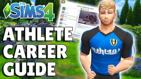 Athlete Career Sims 4