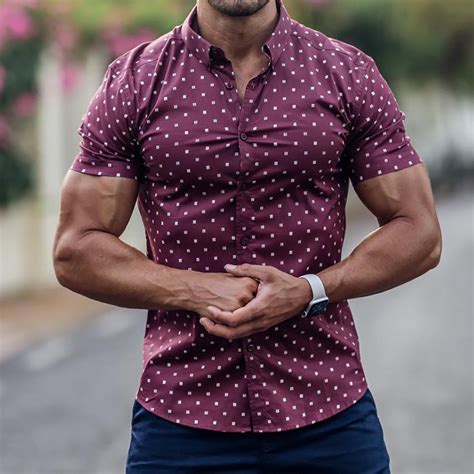 Athletic Fit Button Down Dress Shirts: Unleash Your Power and Style