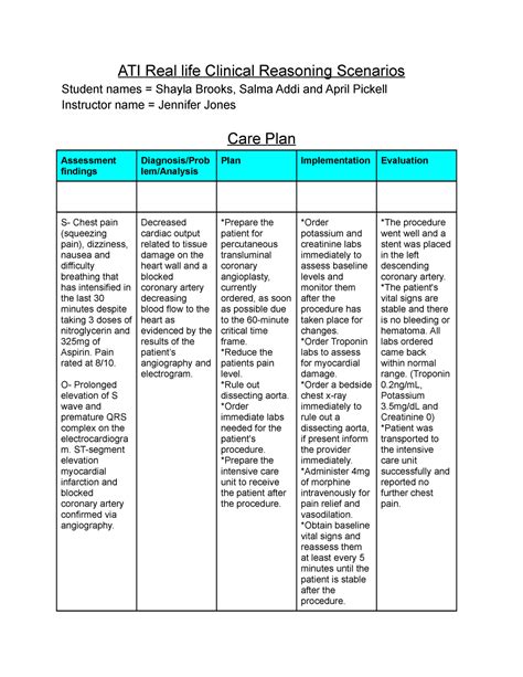 Ati Nursing Clinical Scenarios And Answers Epub