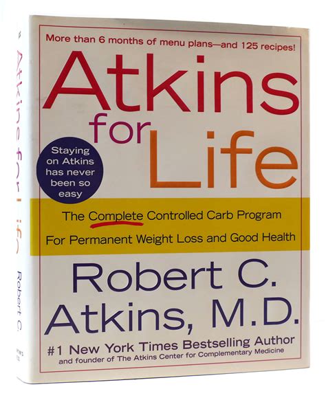 Atkins for Life The Complete Controlled Carb Program for Permanent Weight Loss and Good Health Epub