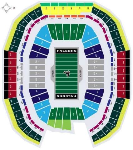 Atlanta Falcons Seating Chart