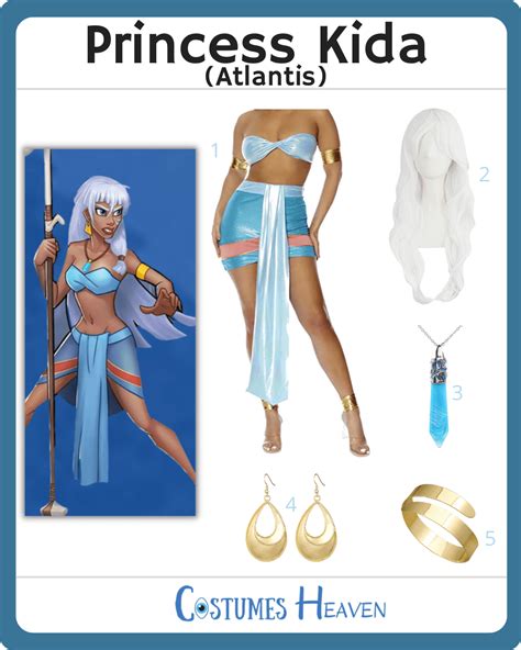 Atlantis the Lost Empire: Kida Costume Guide