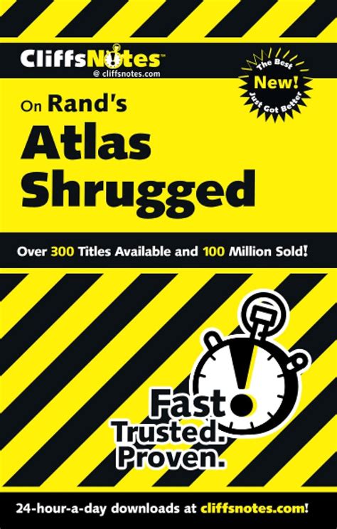 Atlas Shrugged (Cliffs Notes) Kindle Editon