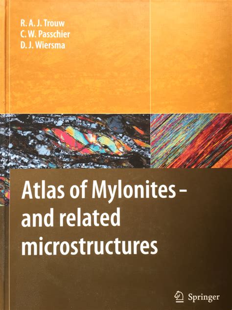 Atlas of Mylonites - and related microstructures PDF