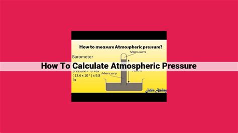 Atmospheric Pressure Conversion: A Comprehensive Guide