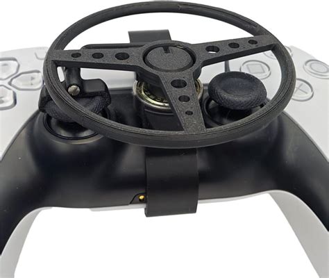 Attachable Wheel: 360° Steering for Enhanced Gaming Immersion