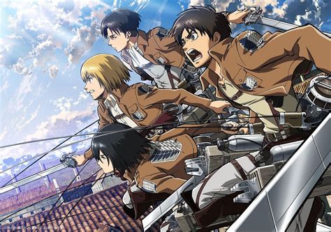 Attack on Titan Season 2 Episode 1: The Crimson Bow and Arrow