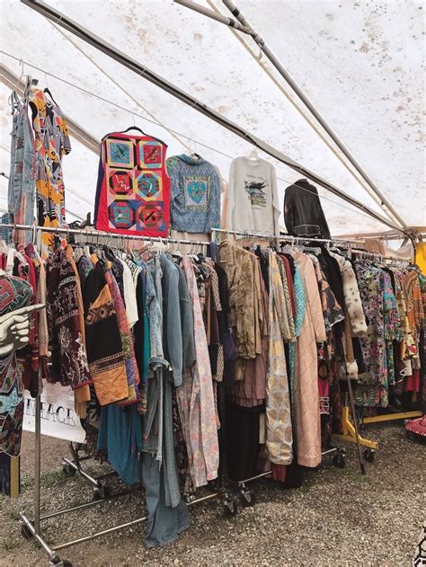 Attend vintage clothing fairs and flea markets: