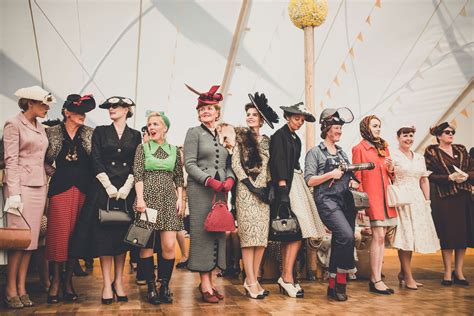 Attend vintage clothing shows: