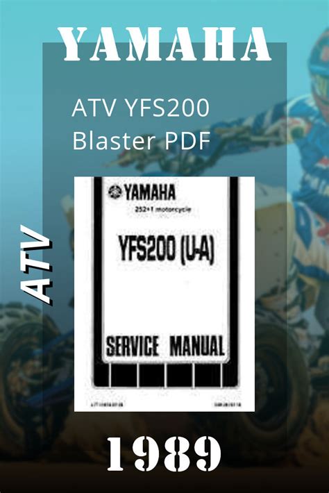 Atv Yamaha Downloadable Service Manuals PDF PDF