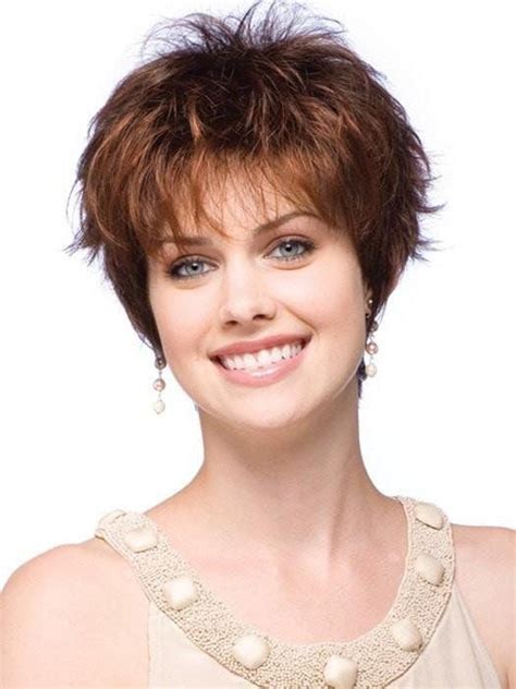 Auburn Boycuts Wavy Short Wigs