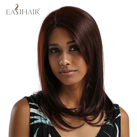 Auburn Great Straight Synthetic Medium Wigs: Your Majestic Mane for 2025