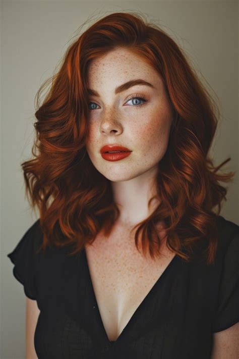 Auburn Red Hair Color: A Fiery Hue for Bold Individuals