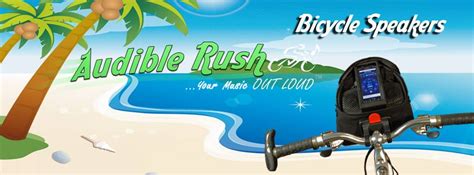 Audible Rush Jam Lite Bicycle Speaker Doc